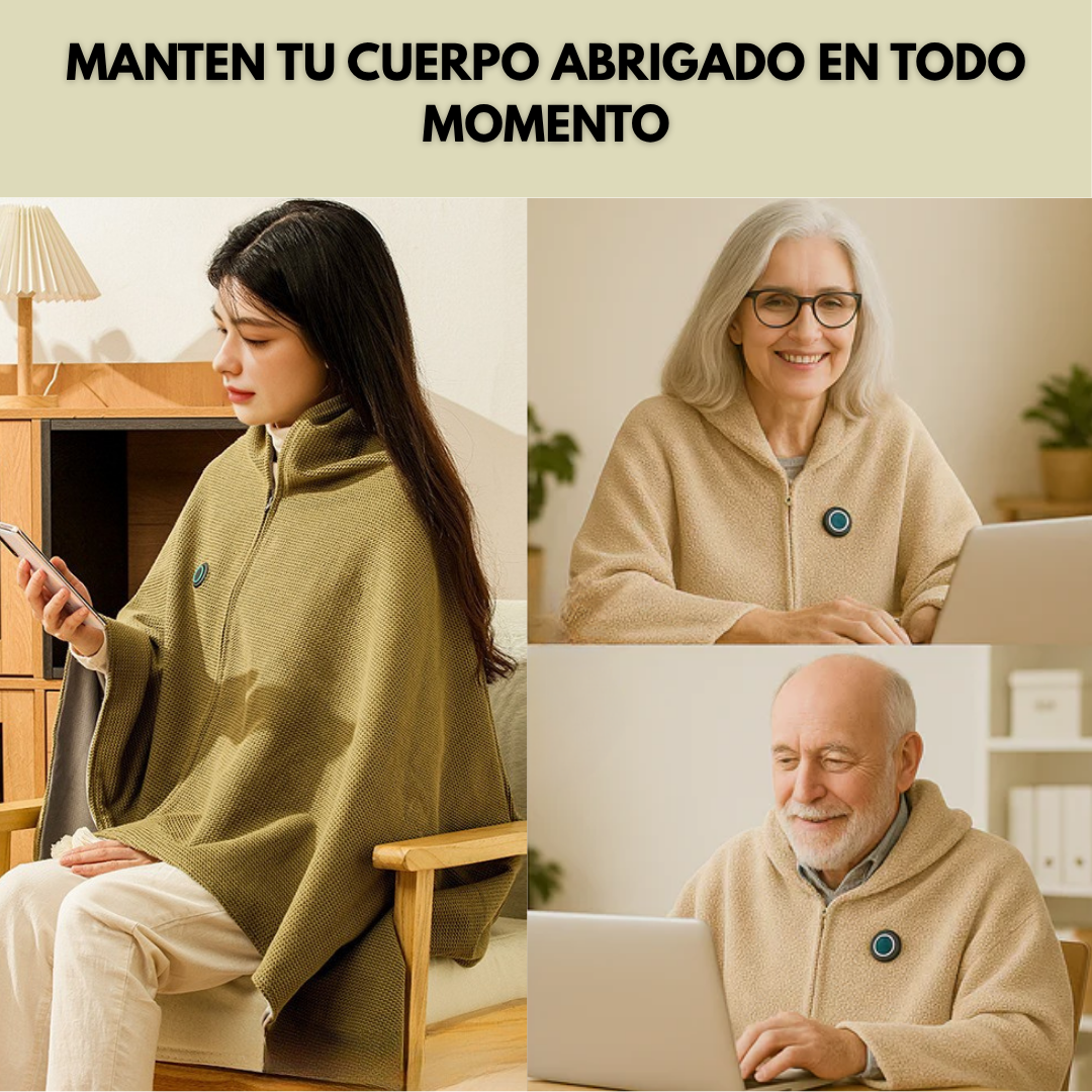 Manta con calefacción inalámbrica