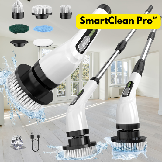SmartClean Pro™ - Limpiador Eléctrico Multipropósito 7 Cabezales