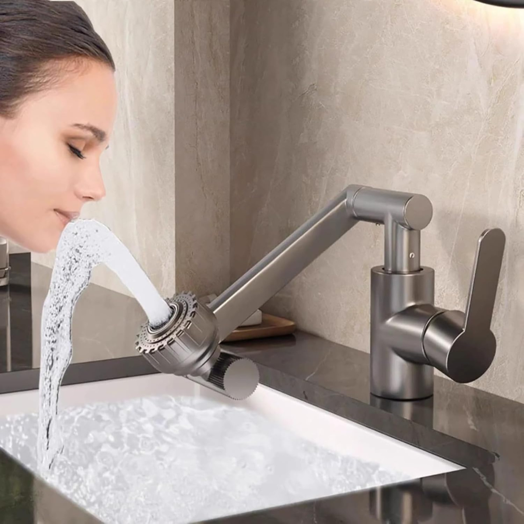 SpinFlow™ - Grifo Rotatorio 1080° Multi Potencia