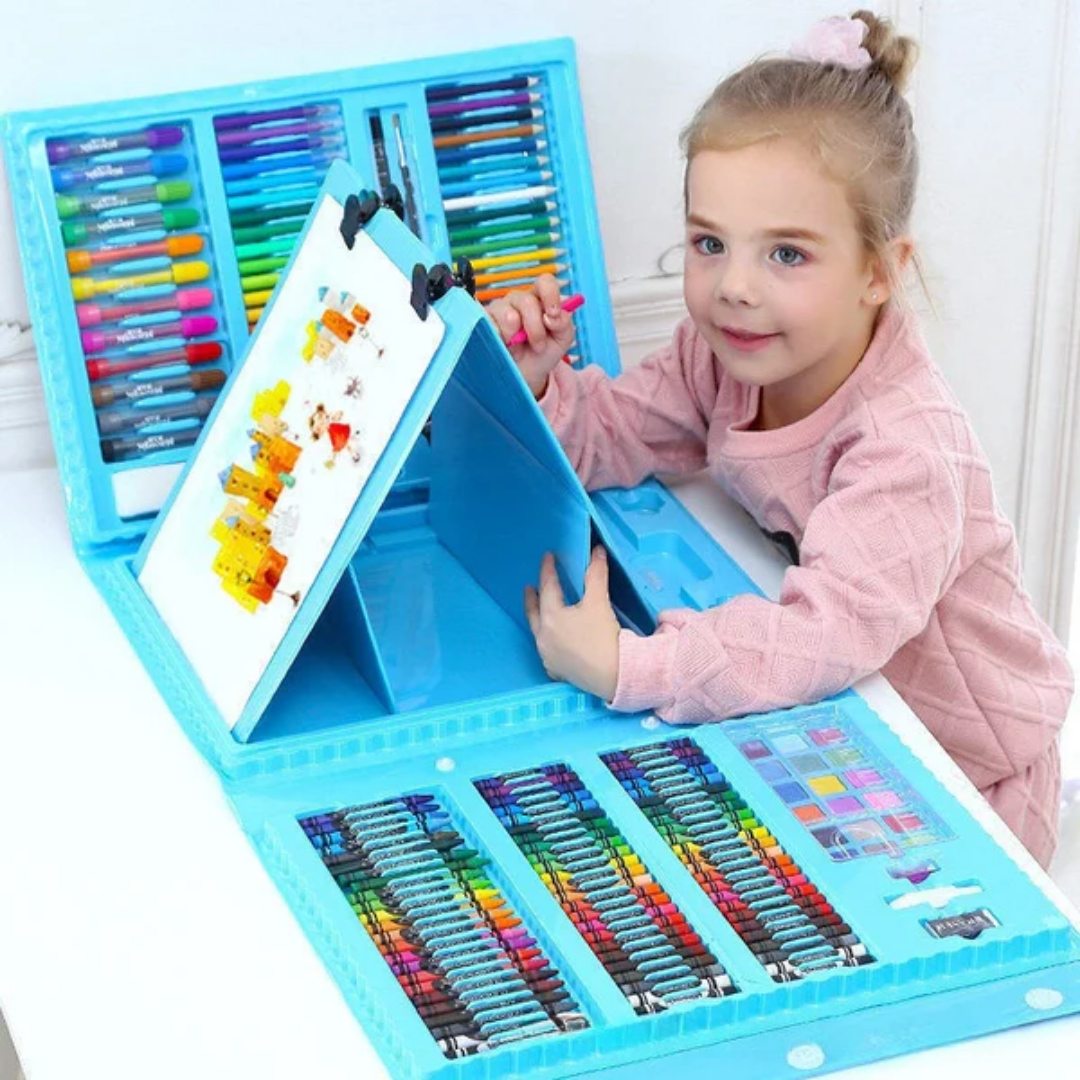 Art Box™ - Set Deluxe Escolar de Arte 208 piezas