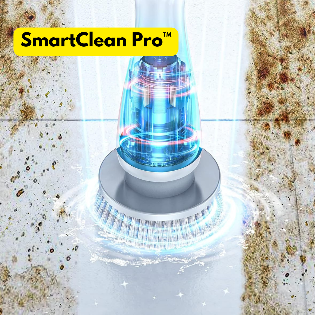 SmartClean Pro™ - Limpiador Eléctrico Multipropósito 7 Cabezales