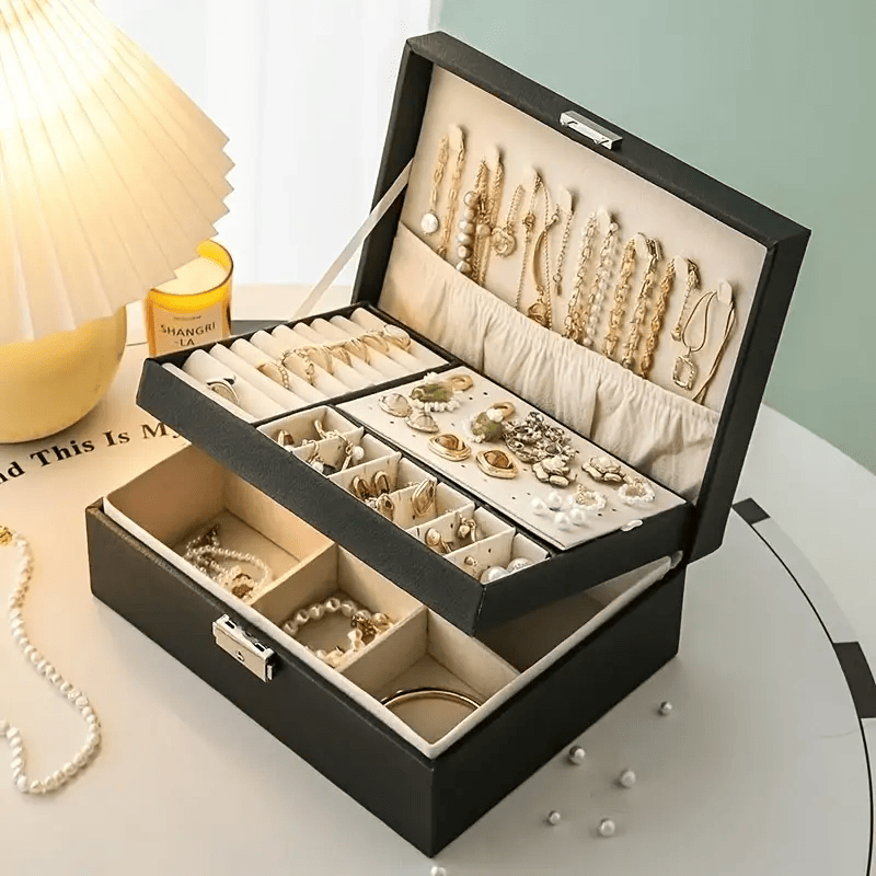 LuxuryOne™ | Joyero Organizador con Cerradura