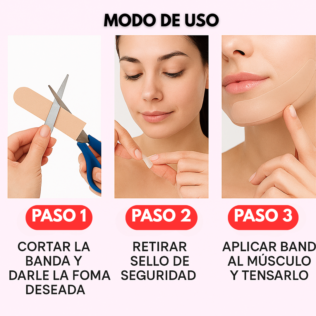 Banda antiarrugas efecto Botox