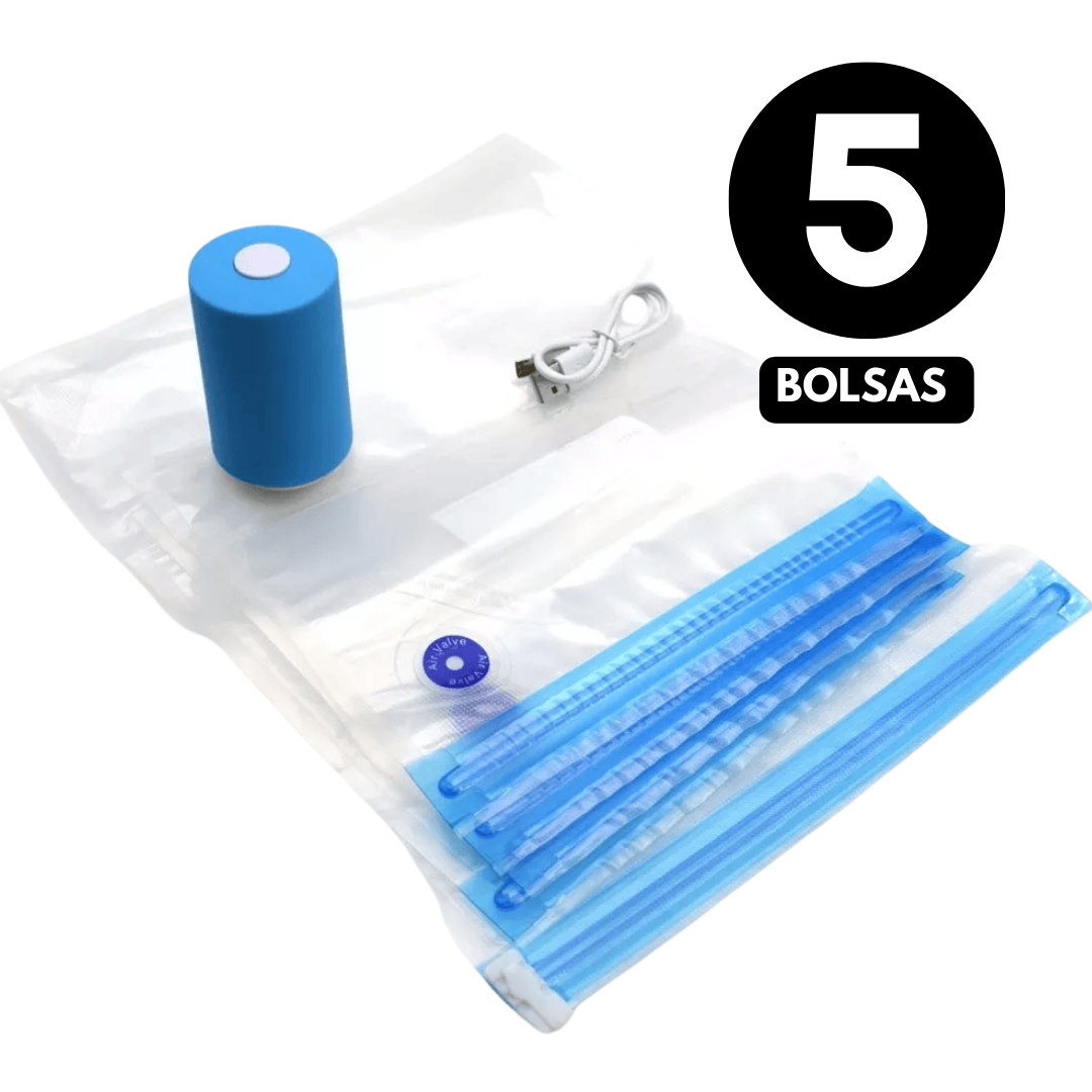 Always Fresh™ - PACK Bomba de sellado al vacio + 5 bolsas