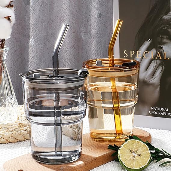 Aesthetic Glass™- PACK 2 Vasos Antiderrame Frio/Calor