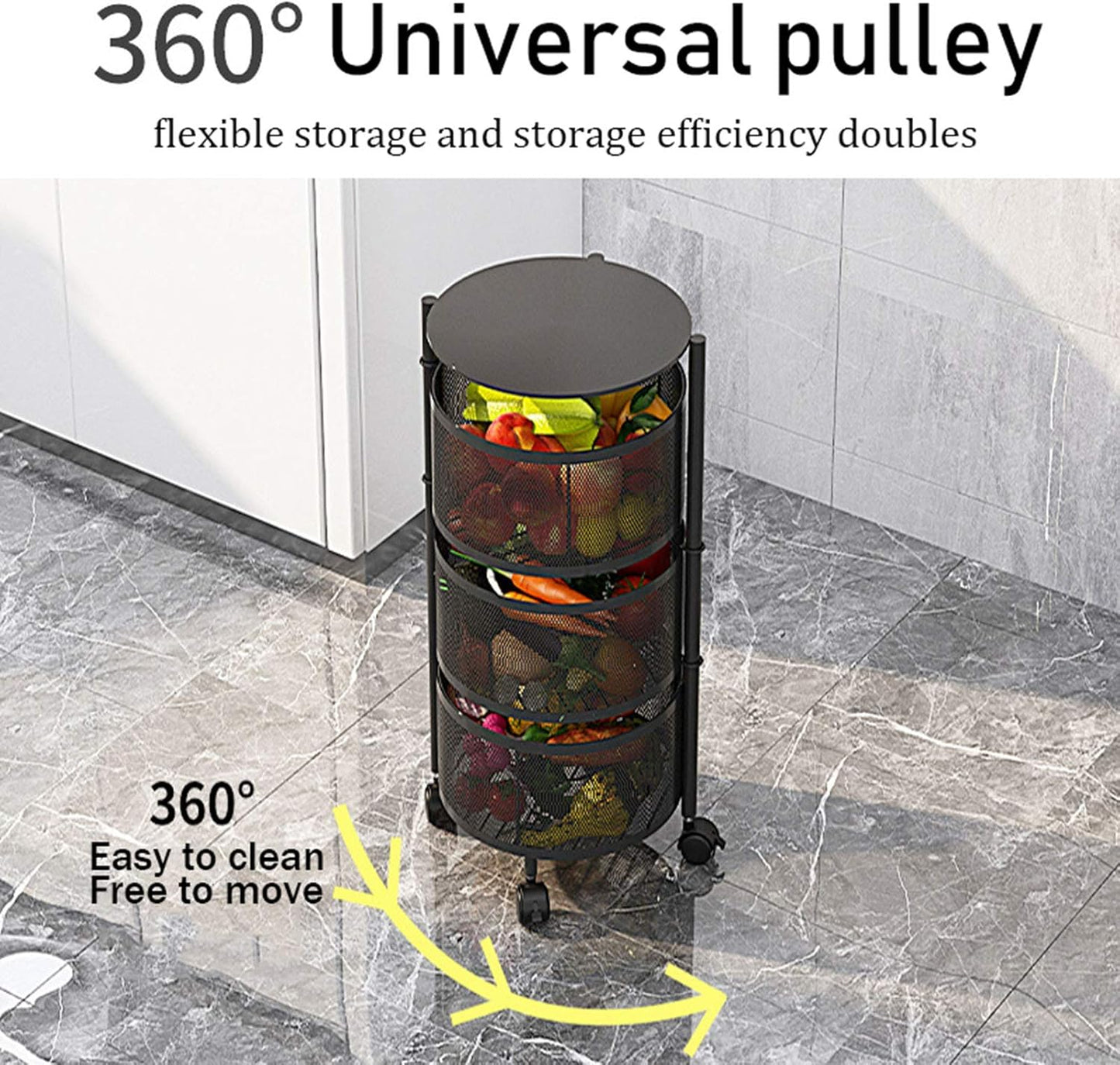 Repisa o cestas para verduras