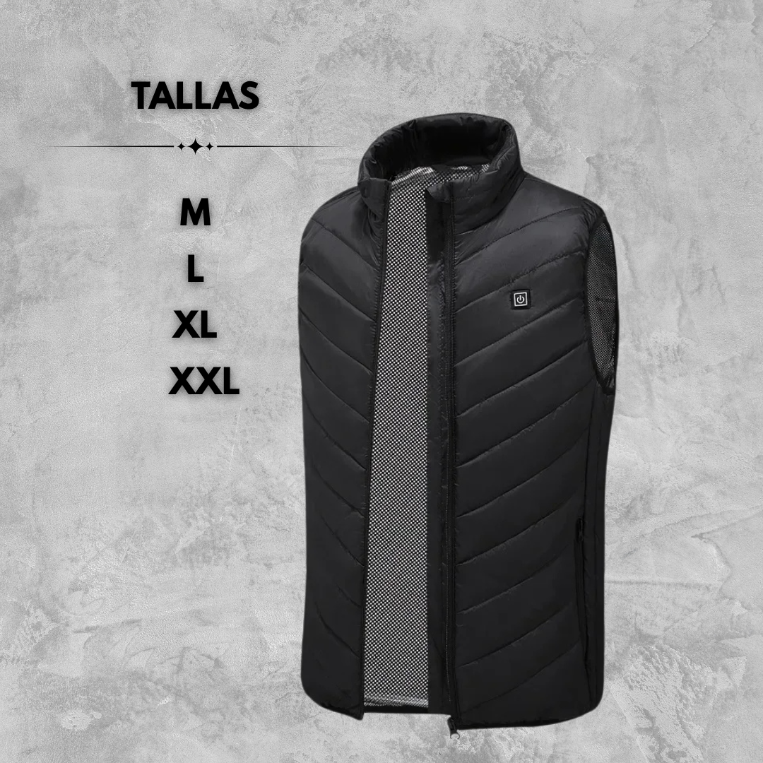 Chaqueta de invierno con calefacción USB