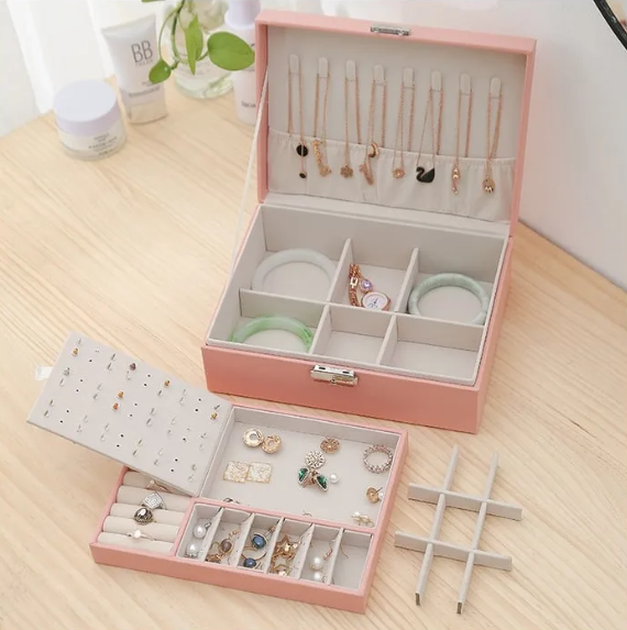 LuxuryOne™ | Joyero Organizador con Cerradura
