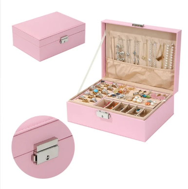 LuxuryOne™ | Joyero Organizador con Cerradura