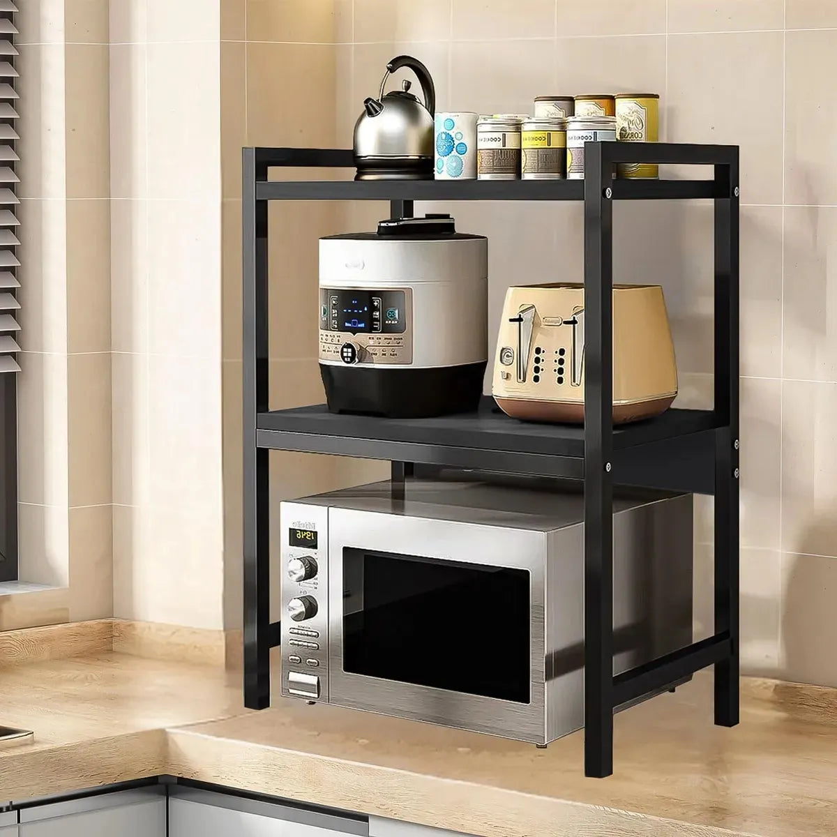 Rack de cocina multi propósito