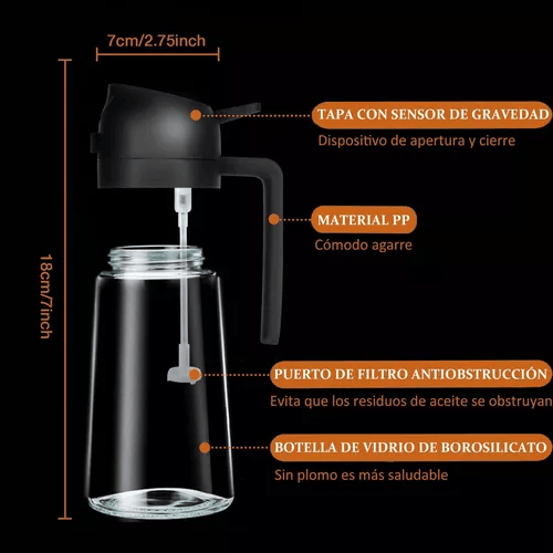 Promo 2X1 PureFlow™ - Dispensador de Aceite grande