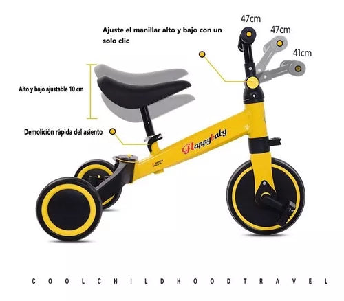 PlayBike ® Bicicleta Aprendizaje 3 En 1