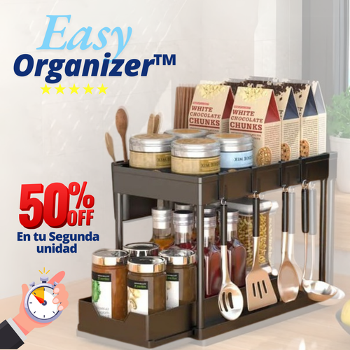 EasyOrganizer™ - Estante Organizador 2 Niveles