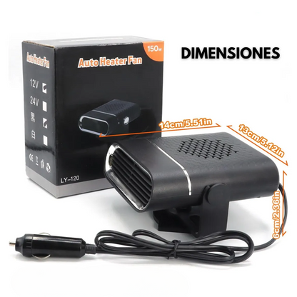 Calefactor para Autos 3 en 1