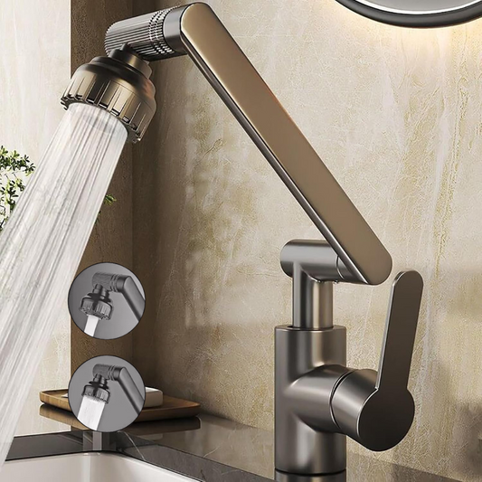 SpinFlow™ - Grifo Rotatorio 1080° Multi Potencia