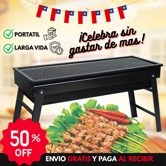 Parrilla portátil familiar 50% OFF