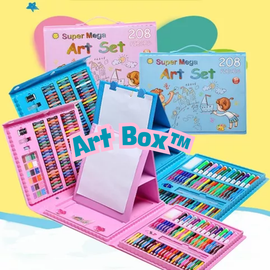 Art Box™ - Set Deluxe Escolar de Arte 208 piezas