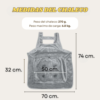 Chaleco carga gatos - SafeCat™