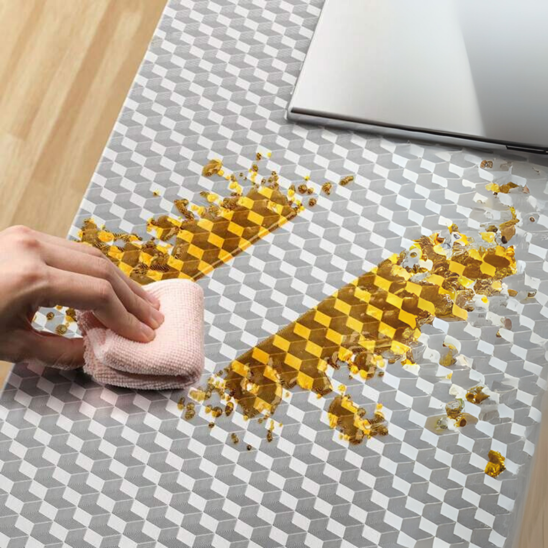 2x1 Protector metálico autoadhesivo de cocina