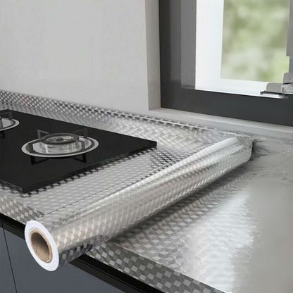 2x1 Protector metálico autoadhesivo de cocina