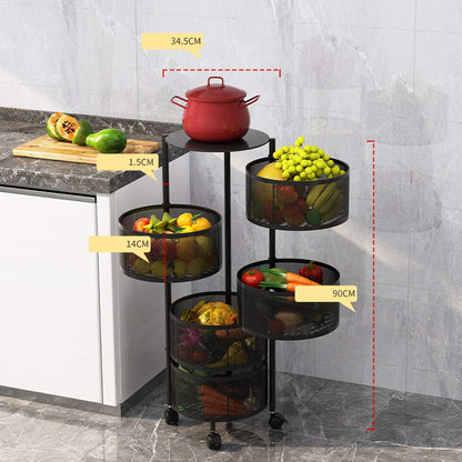 Repisa o cestas para verduras