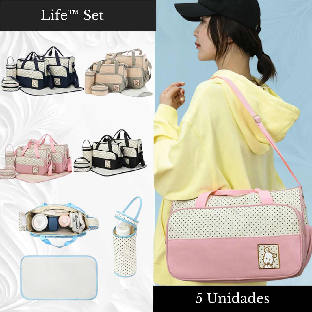 Life™ - Set Todo en Uno 5 Bolsos Impermeables