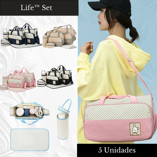 Life™ - Set Todo en Uno 5 Bolsos Impermeables