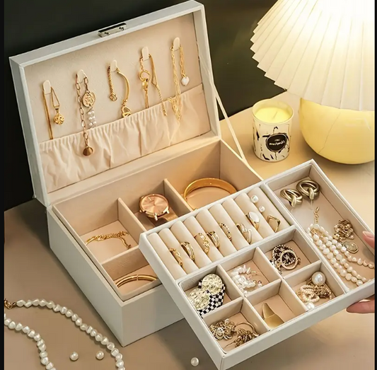 LuxuryOne™ | Joyero Organizador con Cerradura