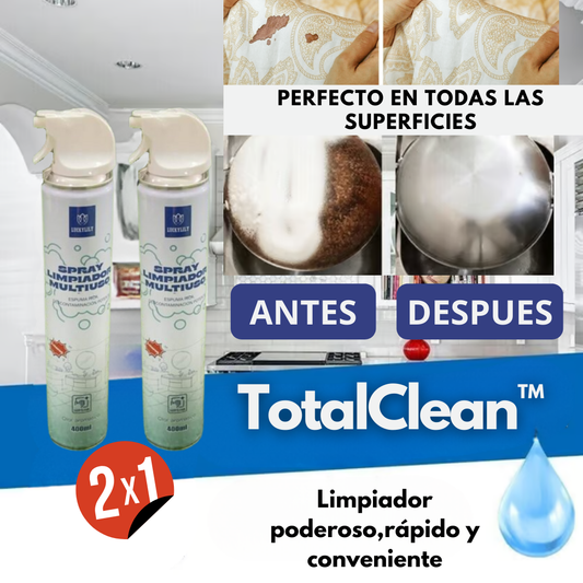 TotalClean™ - 2x1 Spray Premiun Multiuso